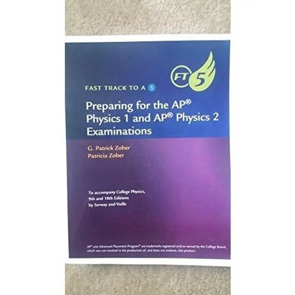 USED Book - Preparing for the AP Physics 1 and the AP Physics 2 Examinations 2015 by G. Patrick Zober (Paperback)