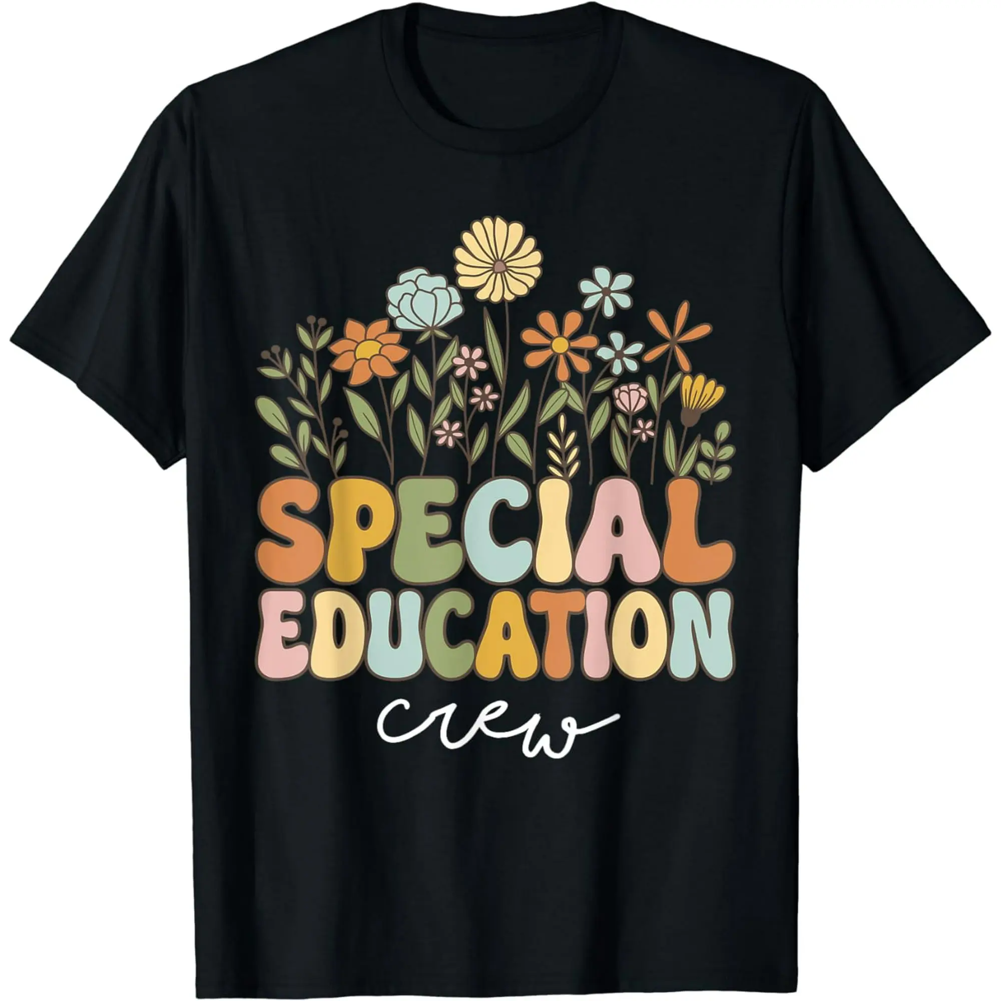 Sped Special Education Crew Ed SPED Teacher Casual Summer Shortsleeve Cotton T-Shirt