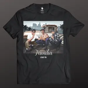 Famila T-shirt,Blood In Blood Out Shirt, Mexican Singer Streetwear Graphic Tee, Men's Women's Mexican Culture Cotton Gift Tee Unisex