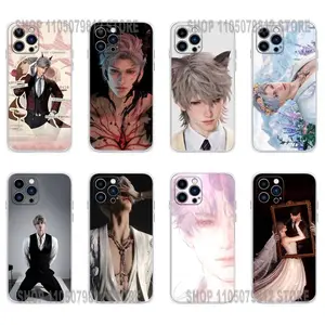 Love and Deep Space Characters Phone Case For iPhone 17 16,15,14,13,12,11 Plus,Pro,Max,XR,Plus,E,Mini Transparent Soft Cover