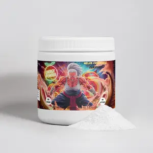 Pre-workout Energy Powder (Melon Creamsicle) - Sugar-Free Energy Boost for Fitness Enthusiasts and Professionals - Supplement Healthcare Dietary fitness fuel