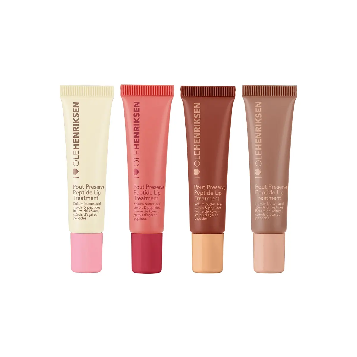 Vanilla + Strawberry + Cocoa Crème + Creme Brulee