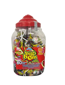 Assorted Jar - Strawberry/ orange / lemon  & Blackberry / coconut /  Passion Fruit Double Bubble Gum Center