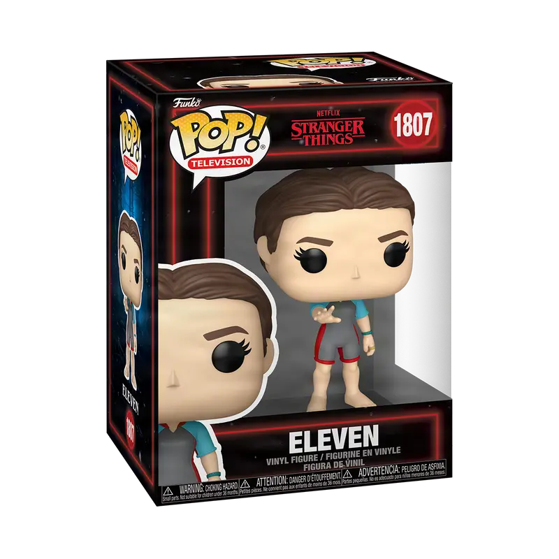 Funko Pop! TV: Stranger Things Eleven Season 5 Vinyl Figure With Protector