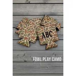 Personalized Leather Coozie