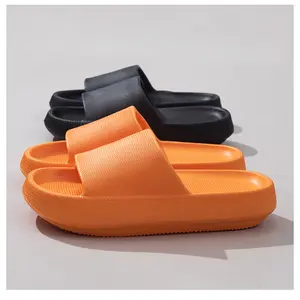 Pillow Slippers Cloud Slides for Women and Men House Bathroom Shower Sandals Cushioned Non-Slip Thick Sole Shoes Indoor