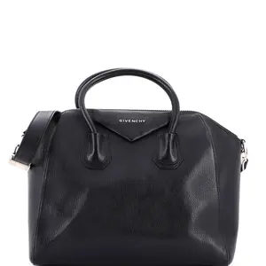 Pre-owned GIVENCHY Leather Top Handle Bags Antigona Bag Medium by Rebag