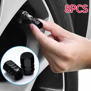 Tire Valve Dust Cap Protector, Tire Valve Protection Cap for Car/motorcycle/electric Bike/RV, Polyester Polymer Material, Durable Design