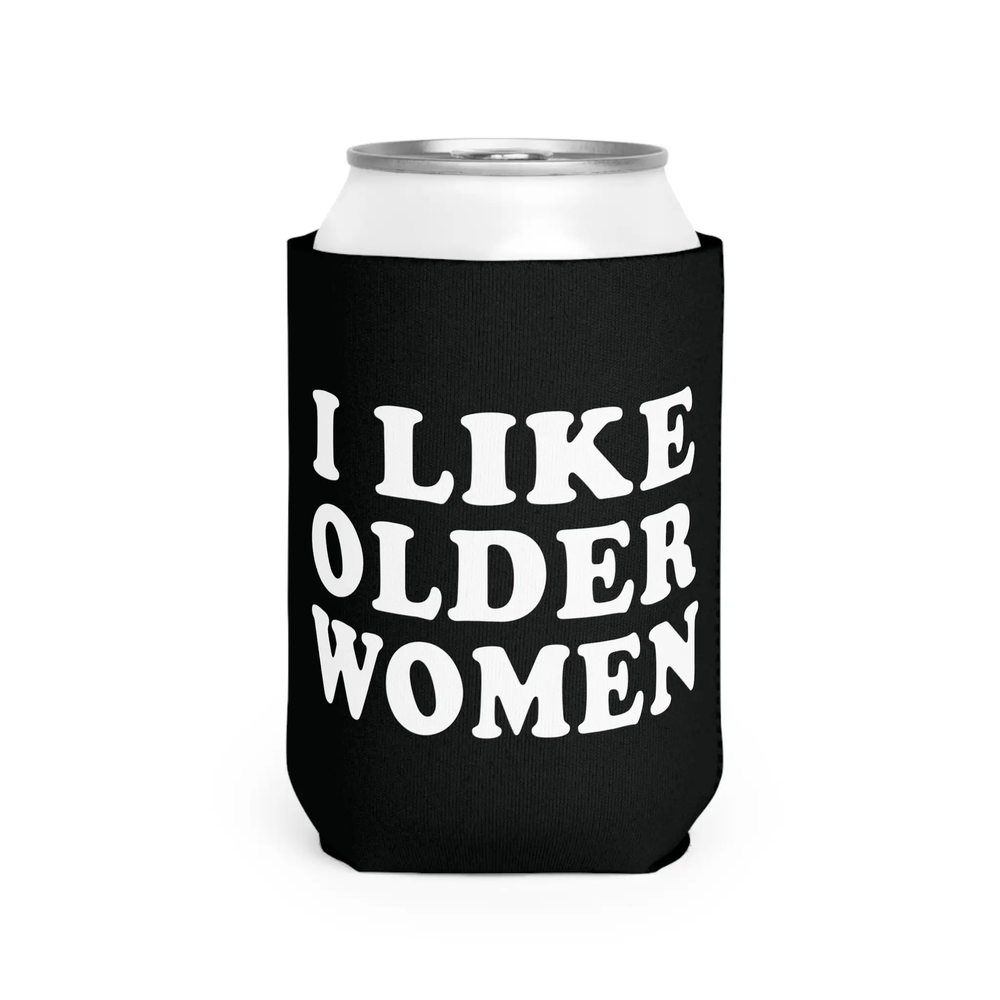 I like older women Can sleeve beer can holder sleeve party summer beach Can Coolie College Party Drinkware Bottles Tumbler Mug Indoor Cup mens gifts