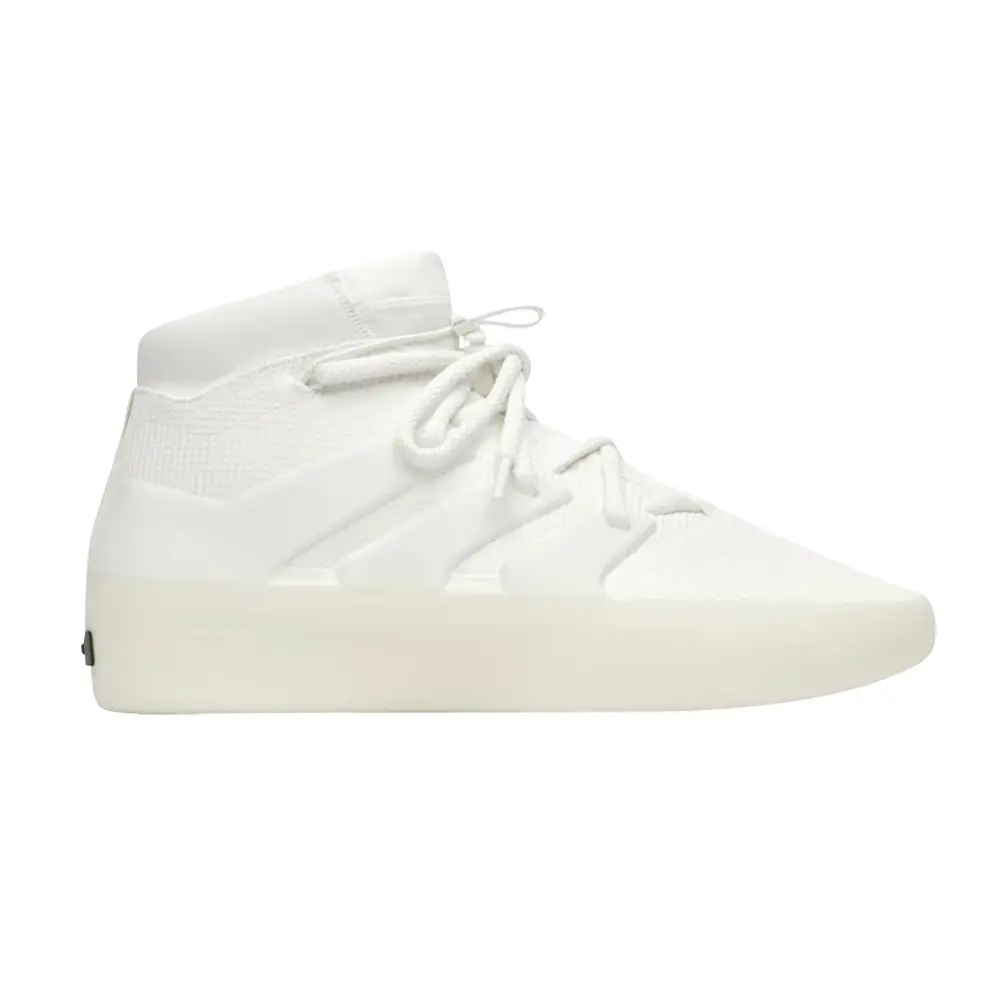 adidas Mens Fear Of God X Athletics I Lace Up Sneakers Shoes Casual - White