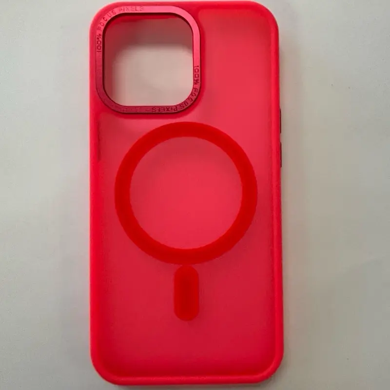 Hot Pink MagSafe Case for iPhone 13 Pro