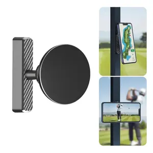 JUSIEX Magnetic Golf Cart Phone Holder, Phone Mount Holder Compatible with MagSafe/iPhone/Galaxy/Smartphones, Golf Cart Accessories, Gift for Men Women, Father's Day Gift