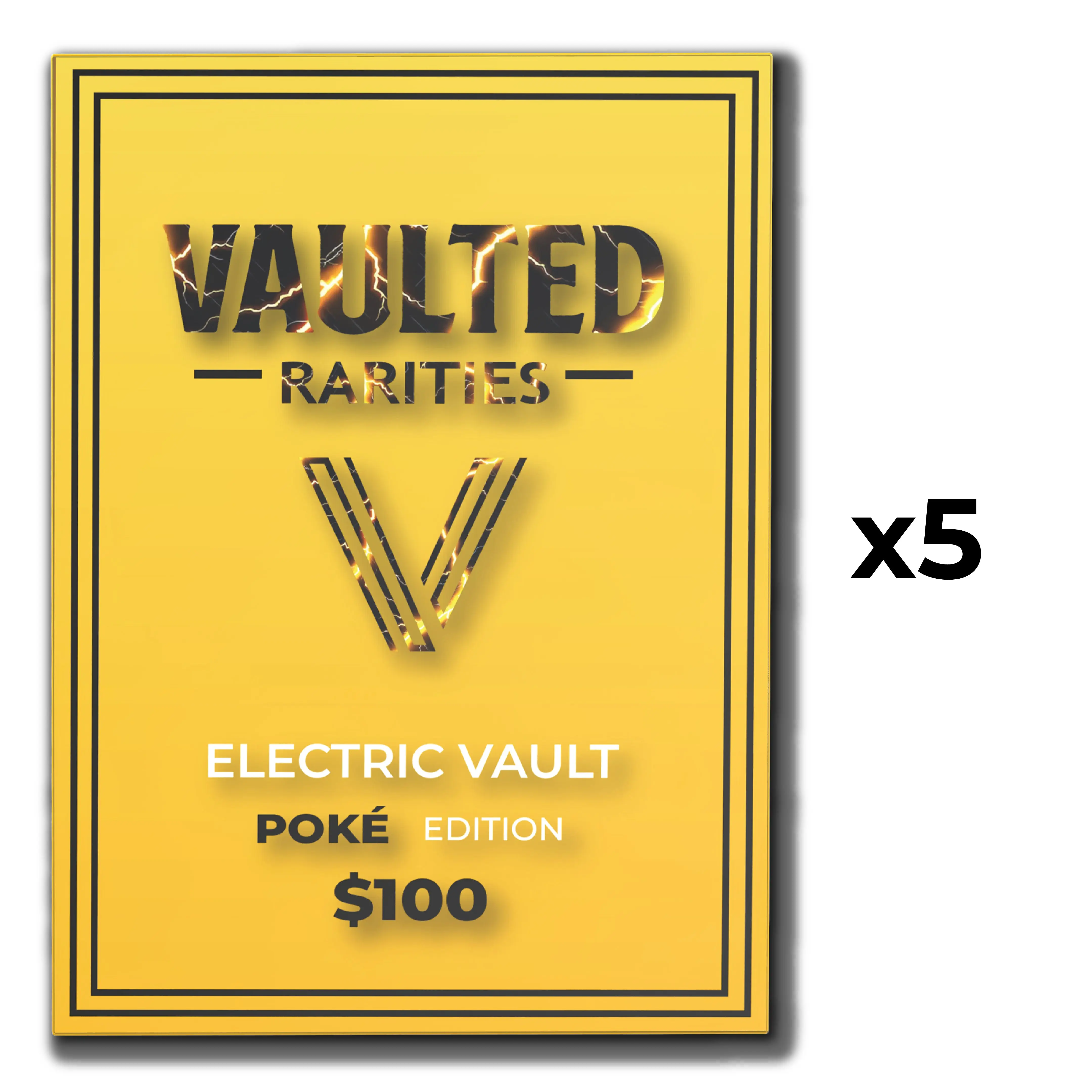Vaulted Rarities - 5x Electric Vaults