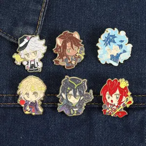 Cartoon anime character series brooch - exquisite brooch, suitable for decoration on backpacks and clothing, suitable for daily wear by men and women, exquisite gift, perfect for giving gifts to family and friends
