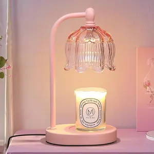 Candle Warmer Lamp with Timer and Dimmer,Mother's Day Gifts for Mom/Wife, Melt Wax Warmer Lamp with 2 Bulbs for Candle Jars House Warming   Decor