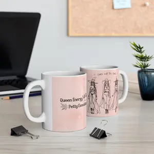 Witchy Chic Ceramic Mug - Perfect for the Magical Soul, Halloween Decor, Gift for Witches, Daily Motivation, Witchcraft Lovers