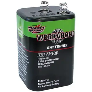 Interstate All Battery DRY1403 Heavy Duty Lantern Battery - 6V Interstate All Battery DRY1403 Heavy Duty Lantern Battery - 6V