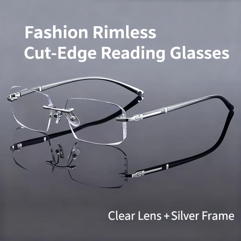 Presbyopia Glasses with Smart Auto-Zoom Feature and Anti-Blue Light Protection, Designed for Versatile Use on Computer, TV, and Reading, Ensuring Comfortable Wear with Soft Silicone Pads