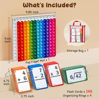 Math Flash Cards + PopIt
