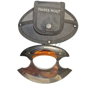 Timber Wolf Ulu Knife with Nylon Sheath