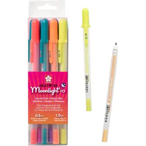Gelly Roll Moonlight 06 Gel Pens  Bold Point Ink Pen for Journaling, Art, or Drawing  Assorted Bright Ink  Bold Line  16