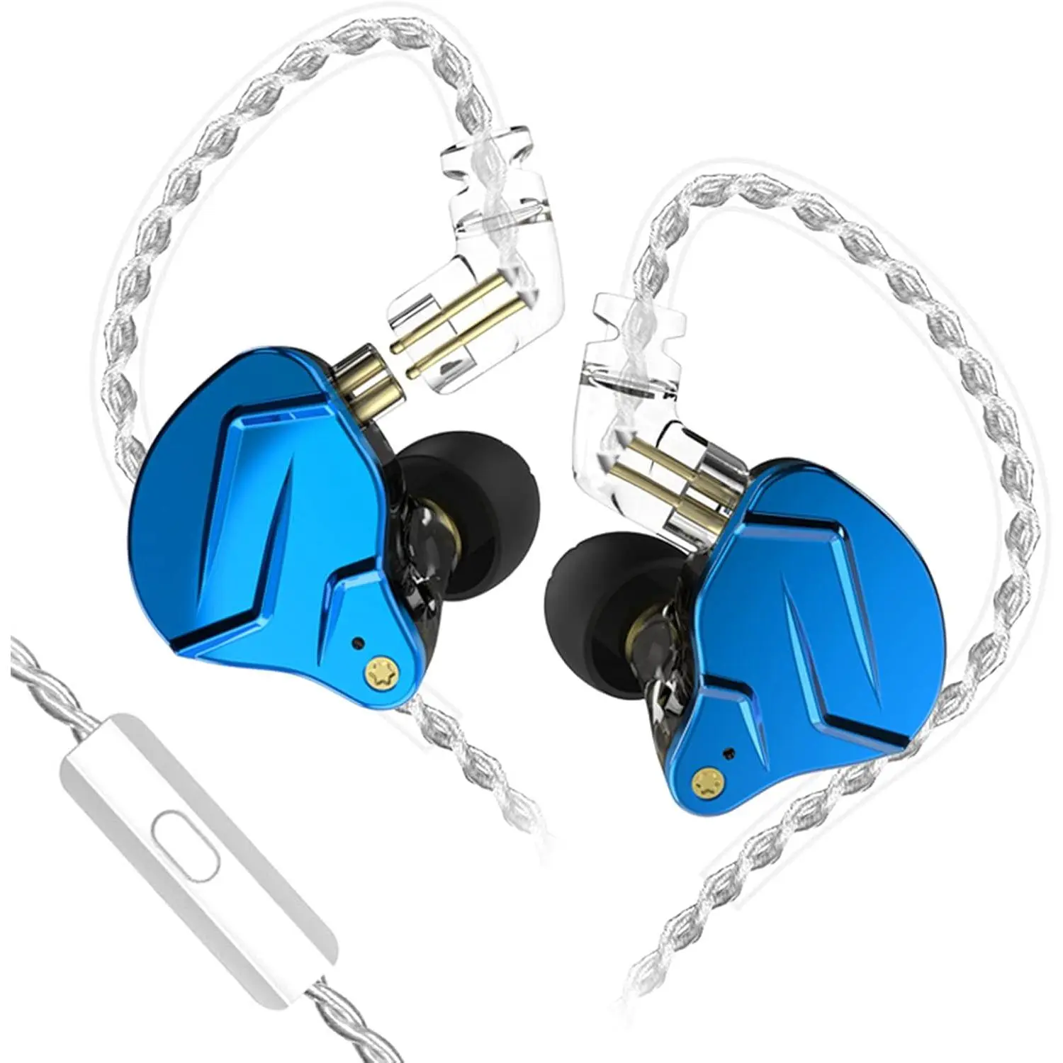 KZ ZSN Pro X in Ear  Earphone 1BA 1DD Wired Earphone HiFi  Gaming Earbuds Headphones Compatibility for Phone  Tablet