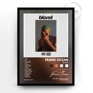 DICH - FrankOcean'Blond'Album Poster - Unframed #7