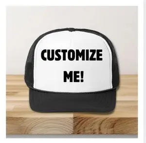 Custom hat, make your own hat, DIY hat, customized hat, personalized trucker hat, design your own hat