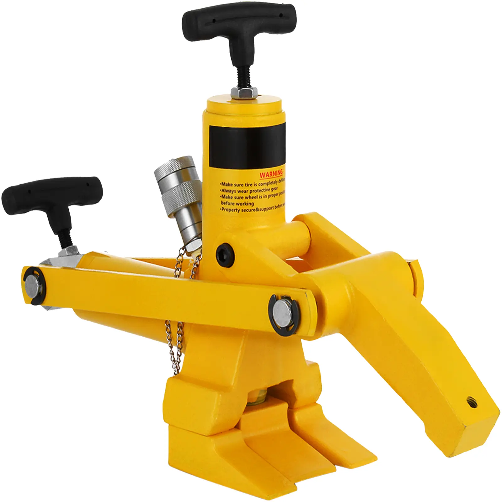 【summerfinds】Bead Breaker Tool 10,000PSI Air Hydraulic Foot Pump for Tractor Truck Tire Bead Breaker with Feet and Claw Commercial Tractor Truck Tire Hydraulic Changer