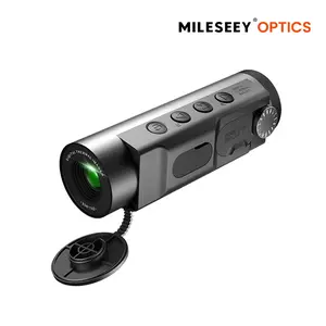 MILESEEY TNV10 PRO Thermal Monocular Digital Zoom - 320x240 Resolution, 13mm Lens, 1000 yd Range, 50 Hz, Aircraft Mg-Al Alloy, 4X Zoom, UHD Video Recording, Handheld Night Vision for Outdoor Wildlife Hunting, Christmas Gift for Men,, Digital Zoom Binocula