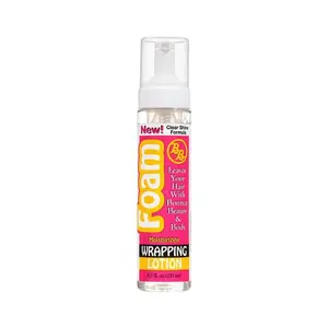 Bronner Bros Moisturizing Foam Wrapping Lotion 8.5 oz Haircare For Hair