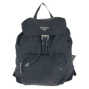 Pre-owned PRADA Nylon Tote Bags Tessuto leather backpack