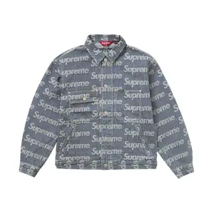 Supreme Men's Denim Chore Trucker Jacket Stripe, from StockX