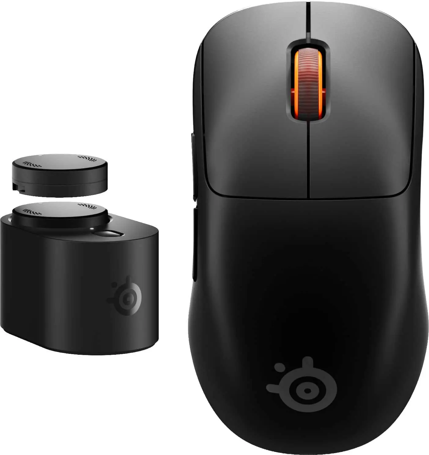 SteelSeries - Sensei Pro Mini Wireless Optical Symmetrical Gaming Mouse with 8K Polling  Ultra-WidebandRF for PC - Wireless - Black