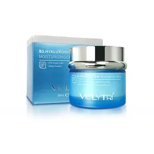 VICLYTRI B5   Moisturizing Facial Cream with Vitamin B5 & Squalane for All Skin Types Korean Hydrating Soothing Moisturizer for Hydration & Skin Repair Ultra-Hydrating   Serum