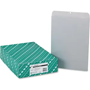 38610 Clasp Envelope 12 x 15 1/2 28lb Executive Gray 100/Box