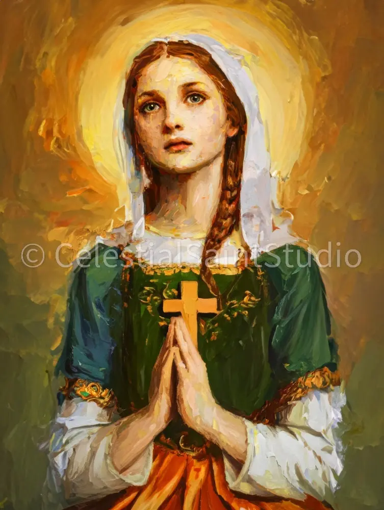 St. Dymphna - Digital Print