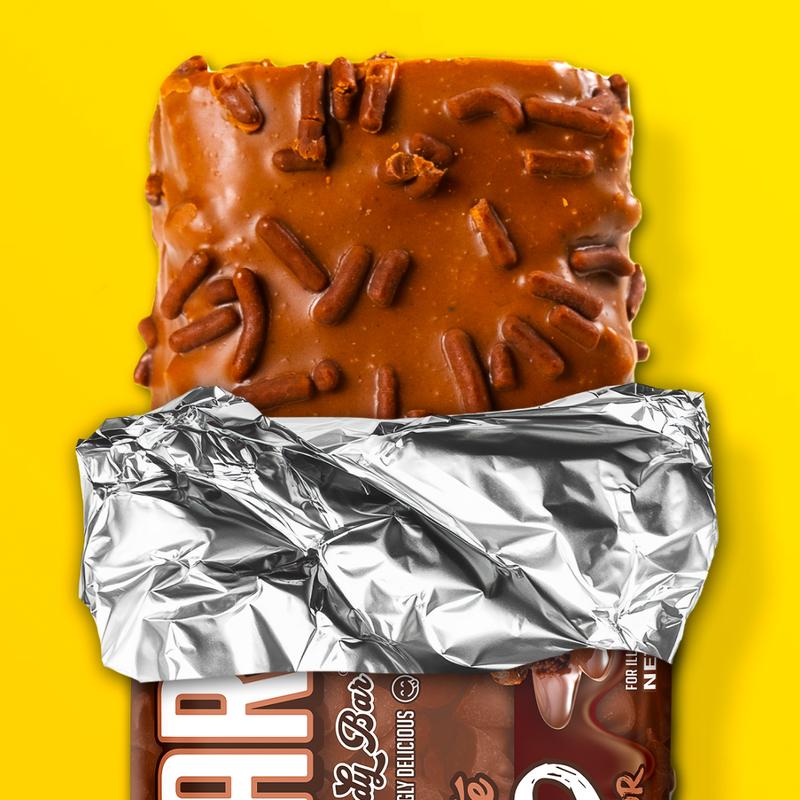 Anabar Triple Chocolate Wasted - 12 Pack - Best Tasting Protein Bar With 20g Protein & No Sugar Alcohols. Candy Bar Flavor With Protein Bar Nutrition. Healthy Dessert Snack With Protein