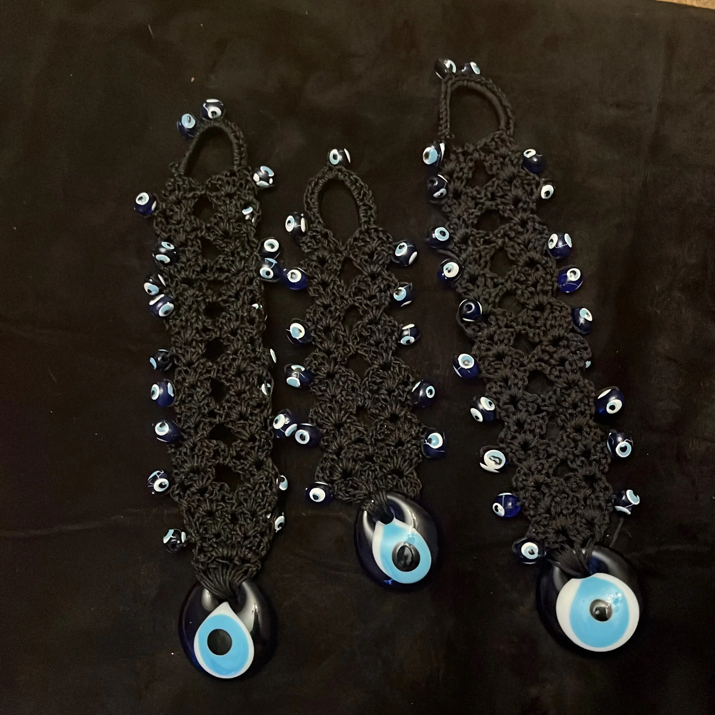 Hanging Evil Eye Room Ornament - Hangable Decorative Art for Home Decor Decoration