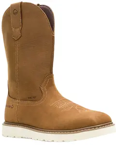 Wolverine Men's Bronc Wedge Pull-On Wellington Work Boot Steel Toe - W251082