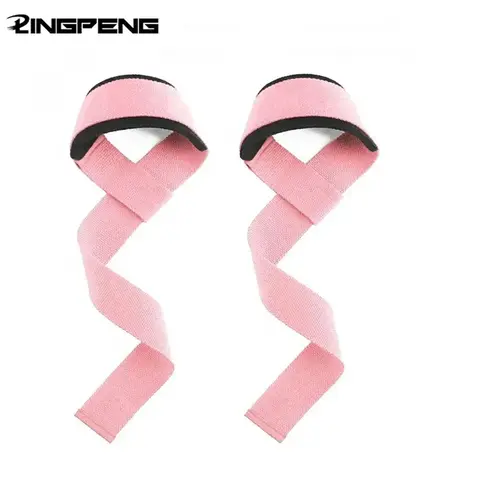 Gym Barbell Deadlift Booster Belt, 1 Pair Fitness Anti-Slip Hand Wraps, Wrist Straps, Weight Lifting Straps, Fitness Training Auxiliary Belt, Fitness Exercise Accessories, Strength Training Accessory, Workout Accessories