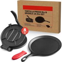 8 Inch with Comal Pan