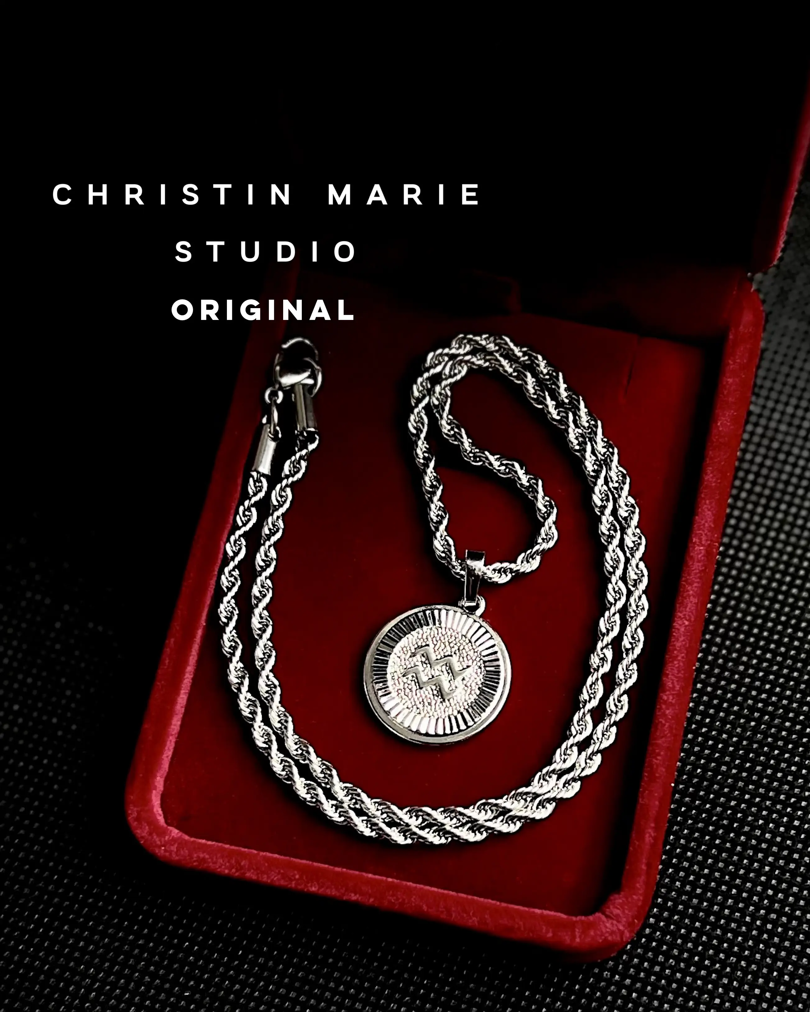 Silver Zodiac Necklace (Unisex)