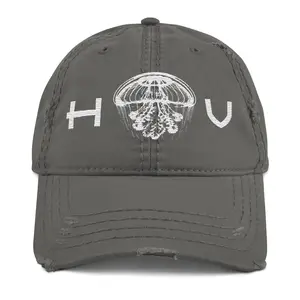 Jellyfish Distressed Dad Hat