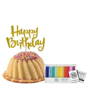 Celebration Baby Jane with Candles & Cake Topper