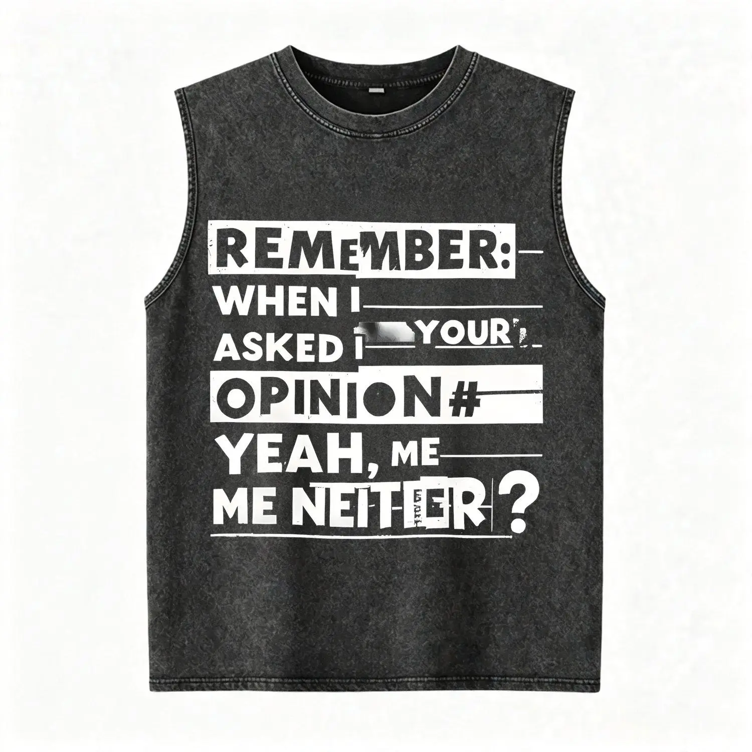 mens distressed acid Vests vintage edgy streetwear sleeveless Vests soft breathable casual summer Vests for gym workout graphic print gift for him