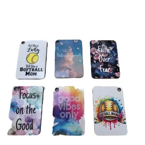 Custom Keychains - Softball Mom Inspirational Quotes Keychains for anyone