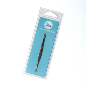 Official Dr. Pimple Popper Comedone Extractor – Stainless Steel Dual Loop Blackhead & Whitehead Removal Tool (Engraved)