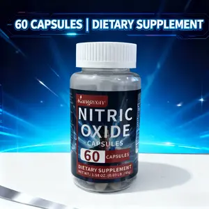 Kangrixin Nitric oxide capsules -60 capsules - a nitric oxide supplement for heart health, circulation, energy, blood flow, oxygenation, healthy blood pressure, and cardiovascular support in men and women