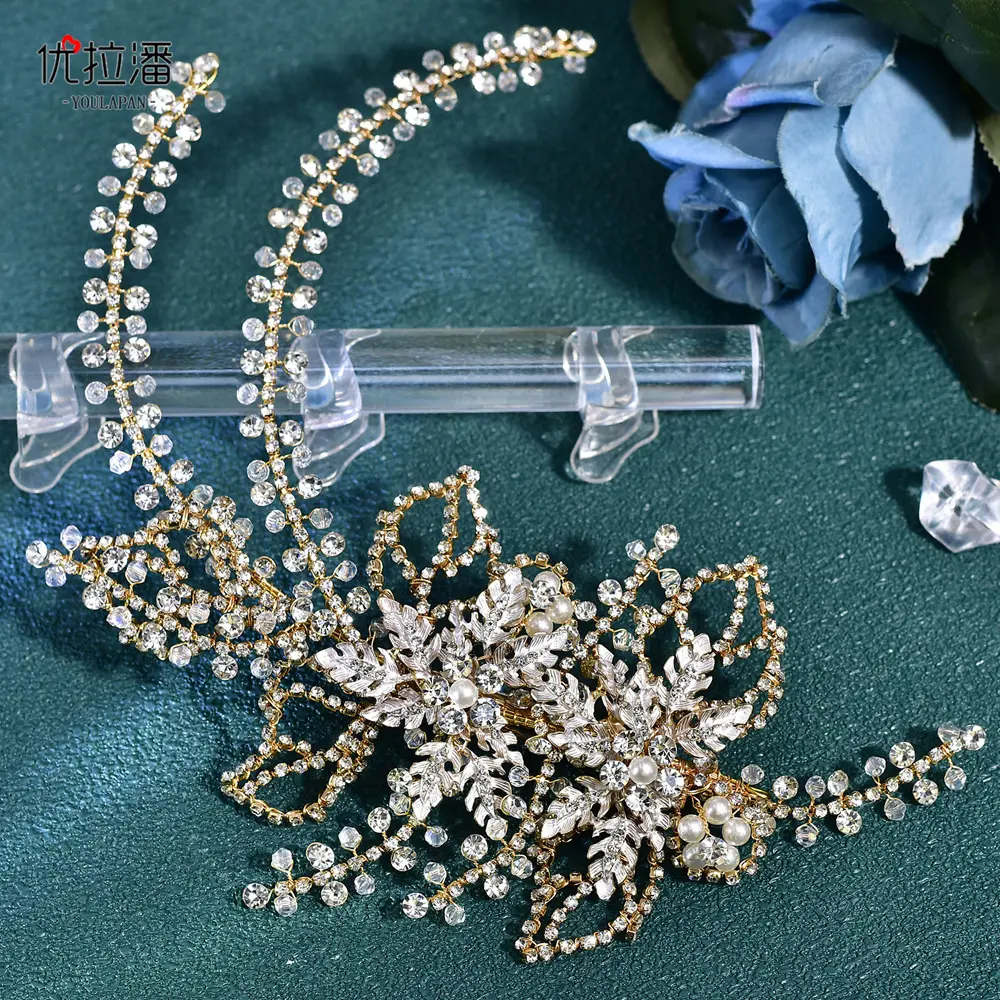 Golden hair accessoriesHP254